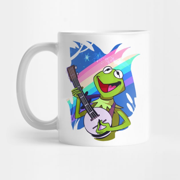 Rainbow Frog Play Guitars by Enzy Diva